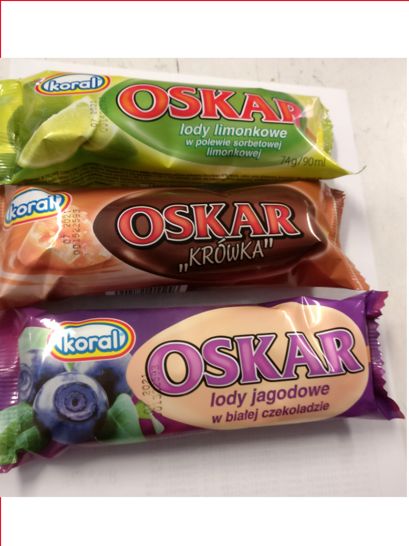 Jégkrém Oskar 74g/90ml, minden íz